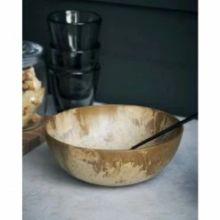 Outlet ⭐ House Doctor Schüssel Serveur Im 2er-Set - Ø 18,5 Cm - Höhe 7 Cm - Gold ❤️ -Rosendahl-Shop unnamed file 1028