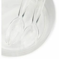 Buy 🧨 Riviera Maison Rivièra Maison ☀️ Summer Breeze Salatschüssel Mit Salatbesteck - Ø 29 Cm - Höhe 10 Cm - Transparent 🌟 -Rosendahl-Shop unnamed file 1063