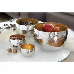 Deals 🤩 Fink Living Fink SEFA Schale - ø 20 Cm - Höhe 14,5 Cm - Vernickelt 🔥 -Rosendahl-Shop unnamed file 1113