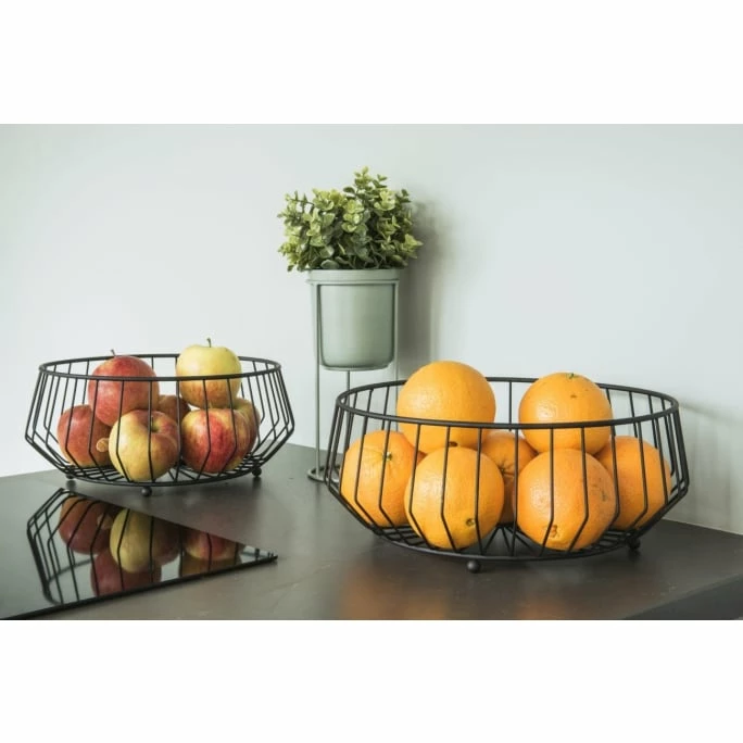 Buy 👍 Present Time Linea Kink Obstkorb - Höhe 14,5 Cm - Ø 30 Cm - Black 🔥 5 Buy 👍 Present Time Linea Kink Obstkorb - Höhe 14,5 Cm - Ø 30 Cm - Black 🔥 - Image 3