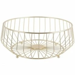 Best reviews of 🌟 Present Time Linea Kink Large Obstkorb - Höhe 14,5 Cm - Ø 34 Cm - Gold 😉