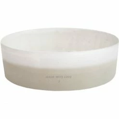 Deals 💯 Eulenschnitt Steingut Schale - Ø Ca. 27 Cm - Höhe Ca. 8 Cm - Made With Love 🎉