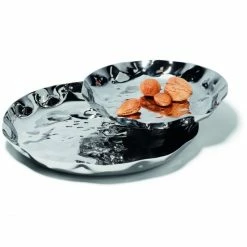 Budget 🥰 Philippi Valencia Schale - L Ø 25 Cm - Höhe 3 Cm - Silberfarben 🎁 -Rosendahl-Shop unnamed file 119