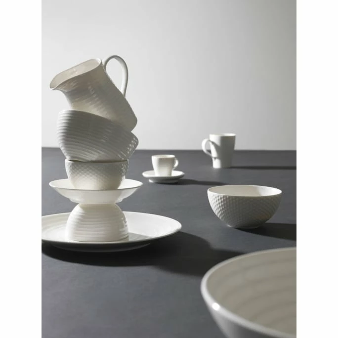 New 👏 Design House Stockholm Blond Müslischüssel - 300 Ml - Höhe 6,5cm - Ø 11 Cm - Weiß & Gestreift 👏 6 New 👏 Design House Stockholm Blond Müslischüssel - 300 Ml - Höhe 6,5cm - Ø 11 Cm - Weiß & Gestreift 👏 - Image 4