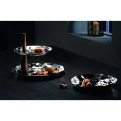 Budget 🥰 Philippi Valencia Schale - L Ø 25 Cm - Höhe 3 Cm - Silberfarben 🎁 -Rosendahl-Shop unnamed file 121