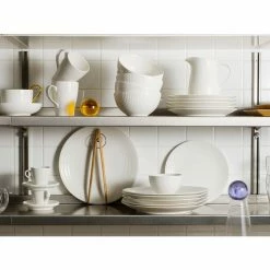Hot Sale 😀 Design House Stockholm Blond Suppenschüssel - 600 Ml - Höhe 7 Cm - Ø 14 Cm - Weiß & Gepunktet 😉 -Rosendahl-Shop unnamed file 1216