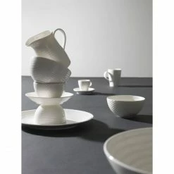 Hot Sale 😀 Design House Stockholm Blond Suppenschüssel - 600 Ml - Höhe 7 Cm - Ø 14 Cm - Weiß & Gepunktet 😉 -Rosendahl-Shop unnamed file 1217