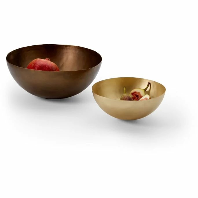 Flash Sale ⌛ Philippi Brass Schale - Ø 30 Cm - H 12 Cm - Braun 😍 5 Flash Sale ⌛ Philippi Brass Schale - Ø 30 Cm - H 12 Cm - Braun 😍 - Image 3