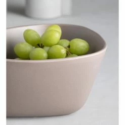 Best deal 👍 Lind DNA Stoneware Curve Schalen - 4er-Set - 4er-Set - M: 22x20x10 Cm - Warm Grey 😀 -Rosendahl-Shop unnamed file 1226