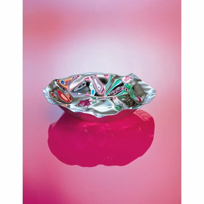 Promo 🧨 Alessi 90084 SARRIA SCHALE - Ø 27,5 Cm - H 6,5 Cm - Silber 🤩 4 Promo 🧨 Alessi 90084 SARRIA SCHALE - Ø 27,5 Cm - H 6,5 Cm - Silber 🤩 - Image 2