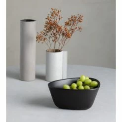 Wholesale ⭐ Lind DNA Stoneware Curve Schale - 1 Stück - M: 22x20x10 Cm - Black ❤️ -Rosendahl-Shop unnamed file 1260