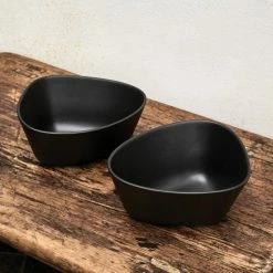 Wholesale ⭐ Lind DNA Stoneware Curve Schale - 1 Stück - M: 22x20x10 Cm - Black ❤️ -Rosendahl-Shop unnamed file 1263