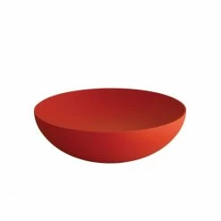 Wholesale 🛒 Alessi DOUBLE Schale - ø 25 Cm - Höhe 7,3 Cm - Rot 🥰