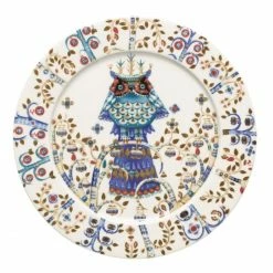 Best Sale 🌟 Iittala Taika Teller - Ø 27 Cm - Weiss - Eule 😀