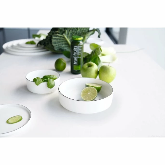 Flash Sale 🧨 ASA OCO LIGNE NOIRE Schüssel Flach - Ø 16,7 Cm - Höhe 4,9 Cm - Weiß 🌟 6 Flash Sale 🧨 ASA OCO LIGNE NOIRE Schüssel Flach - Ø 16,7 Cm - Höhe 4,9 Cm - Weiß 🌟 - Image 4