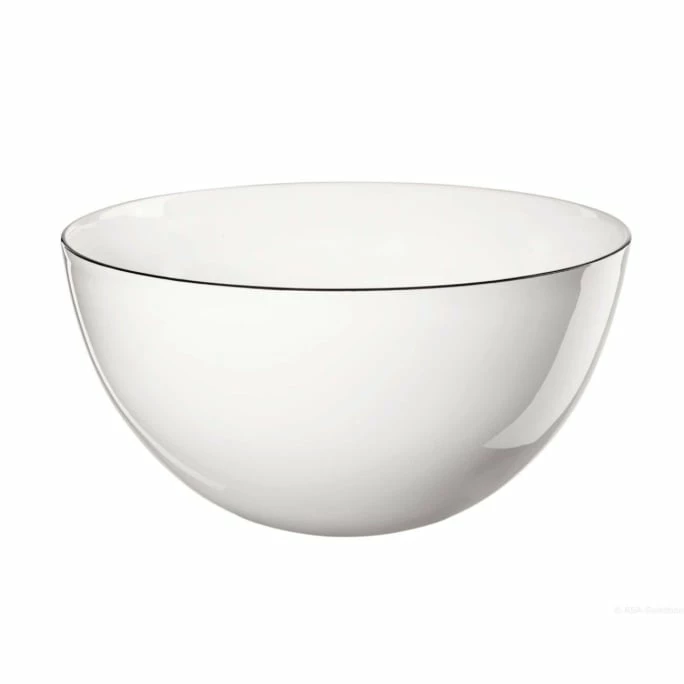 New 😍 ASA à Table Ligne Noire Schüssel - 1,5 Liter - Weiß ⌛ 3 New 😍 ASA à Table Ligne Noire Schüssel - 1,5 Liter - Weiß ⌛