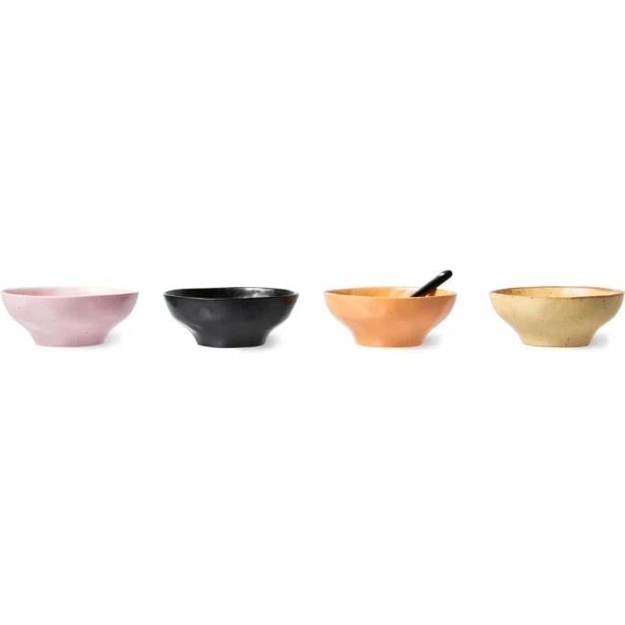 Promo 🤩 HK Living Bold & Basic Ceramics Porzellan-Schüssel 2er-Set - 2er-Set: Small Ø 12,5 Cm - 12,5x12,5x5 Cm - Mixed Colours 👏 9 Promo 🤩 HK Living Bold & Basic Ceramics Porzellan-Schüssel 2er-Set - 2er-Set: Small Ø 12,5 Cm - 12,5x12,5x5 Cm - Mixed Colours 👏 - Image 7