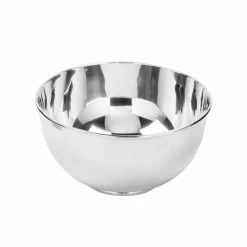 Brand new 😀 Fink Living Fink OXFORD Schale - Ø 13,5 Cm - Höhe 6 Cm - Silberfarben 😍