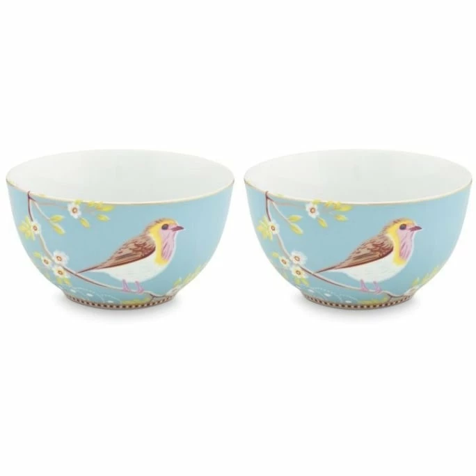 Hot Sale ⭐ Pip Studio Early Bird Schale 2er-Set - 2 X Ø 15 Cm - Blue 🥰 3 Hot Sale ⭐ Pip Studio Early Bird Schale 2er-Set - 2 X Ø 15 Cm - Blue 🥰