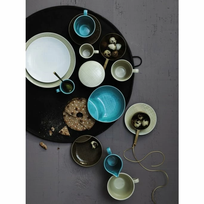 Promo 🤩 Rosenthal Mesh Schale Tief - Ø 14 Cm - Aqua ✨ 5 Promo 🤩 Rosenthal Mesh Schale Tief - Ø 14 Cm - Aqua ✨ - Image 3