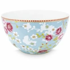 Promo 🥰 Pip Studio Chinese Rose Schale - Ø 18 Cm - Blue 🌟