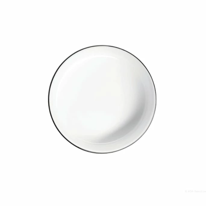 Outlet 🌟 ASA OCO LIGNE NOIRE Schale - Ø 11,5 Cm - Höhe 5,2 Cm - Weiß 🧨 4 Outlet 🌟 ASA OCO LIGNE NOIRE Schale - Ø 11,5 Cm - Höhe 5,2 Cm - Weiß 🧨 - Image 2