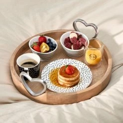 Flash Sale ✨ Riviera Maison Rivièra Maison Dots & Stripes Heart Schüssel - Ø 12 Cm - Höhe 6,5 Cm - Weiß 🎁 -Rosendahl-Shop unnamed file 1675