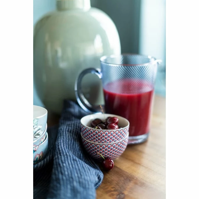 Best Pirce 😉 Pip Studio Flower Festival Schale - Ø 9,5 Cm - Red-light Blue ✔️ 6 Best Pirce 😉 Pip Studio Flower Festival Schale - Ø 9,5 Cm - Red-light Blue ✔️ - Image 4