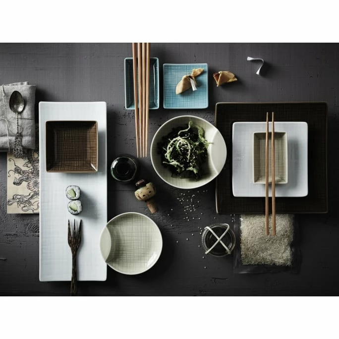 Wholesale ❤️ Rosenthal Mesh Schale Quadratisch - 10x10 Cm - Walnut 💯 4 Wholesale ❤️ Rosenthal Mesh Schale Quadratisch - 10x10 Cm - Walnut 💯 - Image 2