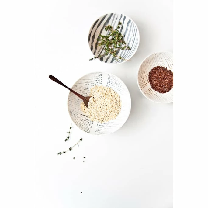 Outlet 😍 Urban Nature Culture Ruka Stripes Schale - Ø13 Cm - Höhe 4 Cm - White-mustard ⭐ 6 Outlet 😍 Urban Nature Culture Ruka Stripes Schale - Ø13 Cm - Höhe 4 Cm - White-mustard ⭐ - Image 4