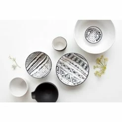 Deals 🤩 Urban Nature Culture Mexican Herritage Schüssel - Ø 10 Cm - Höhe 5 Cm - White-black 🎁 -Rosendahl-Shop unnamed file 1745