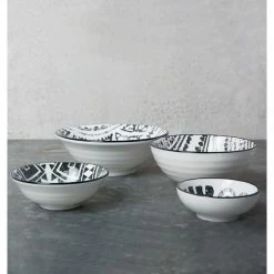 Deals 🤩 Urban Nature Culture Mexican Herritage Schüssel - Ø 10 Cm - Höhe 5 Cm - White-black 🎁 -Rosendahl-Shop unnamed file 1746