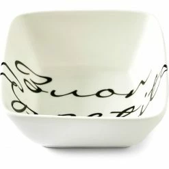 Best deal ❤️ Riviera Maison Rivièra Maison Buon Appetito Schale - 14x14x7,5 Cm - Off-white 😍