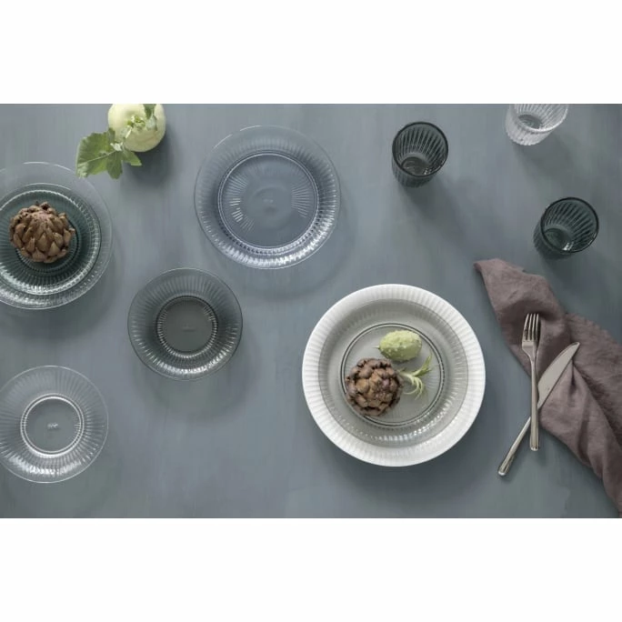 Best Pirce 🔔 Kähler Design Kähler 🔨 Hammershøi Glasschale Groß - Ø 22 Cm - Höhe 3 Cm - Smoke 🥰 4 Best Pirce 🔔 Kähler Design Kähler 🔨 Hammershøi Glasschale Groß - Ø 22 Cm - Höhe 3 Cm - Smoke 🥰 - Image 2