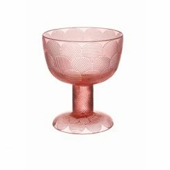Hot Sale 🌟 Iittala Miranda Schale Auf Fuß - Höhe 14,5 Cm - Salmon Pink 🛒