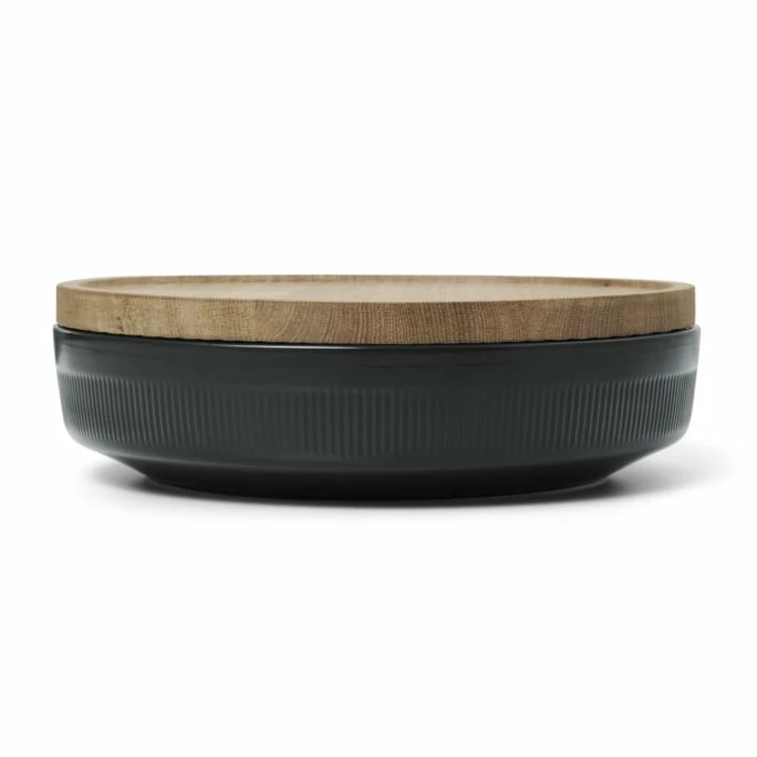 Promo 😀 Marc O'Polo Moments Salatschüssel - Ø 26 Cm - Höhe 6,2 Cm - Anthracite 🎉 7 Promo 😀 Marc O'Polo Moments Salatschüssel - Ø 26 Cm - Höhe 6,2 Cm - Anthracite 🎉 - Image 5