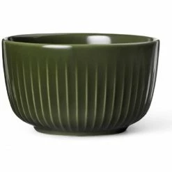 Flash Sale ⭐ Kähler Design 🔨 Hammershøi Kleine Schüssel - 550 Ml - Ø 12 Cm - Höhe 7,5 Cm - Dunkelgrün 👏
