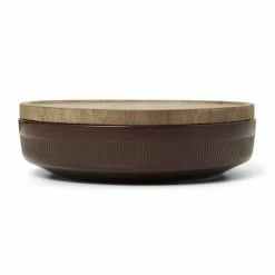 Buy 🛒 Marc O'Polo Moments Salatschüssel - Ø 26 Cm - Höhe 6,2 Cm - Earth Brown 🤩 -Rosendahl-Shop unnamed file 2117
