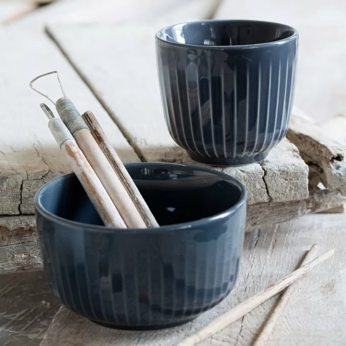 New 🥰 Kähler Design Kähler 🔨 Hammershøi Kleine Schüssel - Ø 13 Cm - Anthrazit 🔥 4 New 🥰 Kähler Design Kähler 🔨 Hammershøi Kleine Schüssel - Ø 13 Cm - Anthrazit 🔥 - Image 2