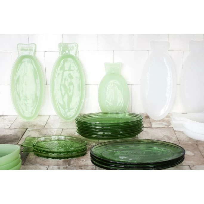 Best Sale 🎉 Serax Fish'n'Fish Schale Oval Flach Klein - 31x17 Cm - Höhe 2 Cm - Grün 🛒 4 Best Sale 🎉 Serax Fish'n'Fish Schale Oval Flach Klein - 31x17 Cm - Höhe 2 Cm - Grün 🛒 - Image 2