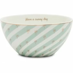 Hot Sale 🧨 Riviera Maison Rivièra Maison Palm Breeze Schale - Ø 14,5 Cm - Höhe 7 Cm - Grün 👏