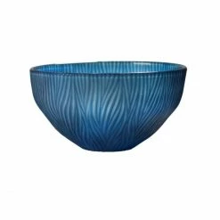 Promo 🥰 Sompex Dinah Schale - 29x29 Cm - Höhe 15 Cm - Blau 🥰