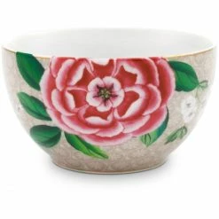 New 🔔 Pip Studio Blushing Birds Kleine Schale - Ø 9,5 Cm - Khaki 🛒