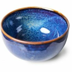 Buy 😉 HK Living Home Chef Ceramics Bowl Schale - 260 Ml - Ø 10,7 Cm - Rustic Blue 🔥 -Rosendahl-Shop unnamed file 2306