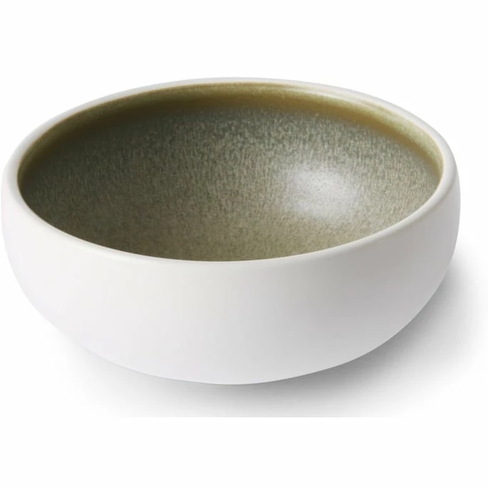 Best Sale ✔️ HK Living Chef Ceramics Bowl Keramikschüssel - Ø 17,5 Cm - 11x11x5 Cm - White/green ✨ 4 Best Sale ✔️ HK Living Chef Ceramics Bowl Keramikschüssel - Ø 17,5 Cm - 11x11x5 Cm - White/green ✨ - Image 2