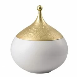 Cheapest 😍 Rosenthal Zauberflöte Sarastro Schüssel Mit Deckel - 1 Stk. - Weiß/gold 👏