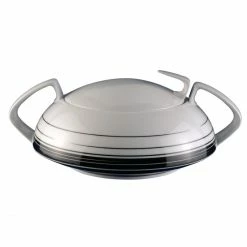 Buy 🤩 Rosenthal TAC Dynamic Schüssel Mit Deckel - 1 Stk. - Schwarz-weiß 🎁