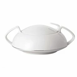 Outlet 🛒 Rosenthal TAC Schüssel Mit Deckel - 1 Schüssel - Platin 🥰