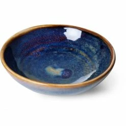 Rosendahl-Shop 29 Discount 😍 HK Living Chef Ceramics Mini-Schale Für Dips - 50 Ml - Rustic Blue 🤩