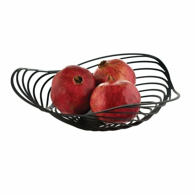 New 😀 Alessi TRINITY Obstschale - Ø 33 Cm - Höhe 8 Cm - Schwarz 🥰 4 New 😀 Alessi TRINITY Obstschale - Ø 33 Cm - Höhe 8 Cm - Schwarz 🥰 - Image 2